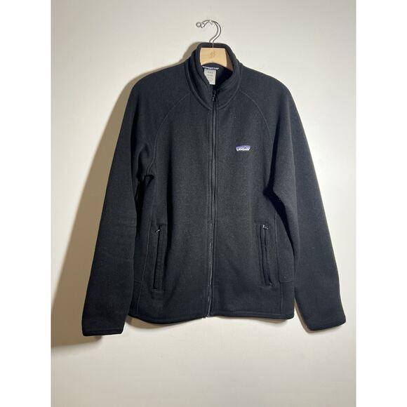 Patagonia Men's EUC Black Better Sweater Full Zip Fleece Jacket Size M - Picture 1 of 7